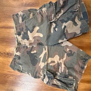 Camouflage Cargo Shorts